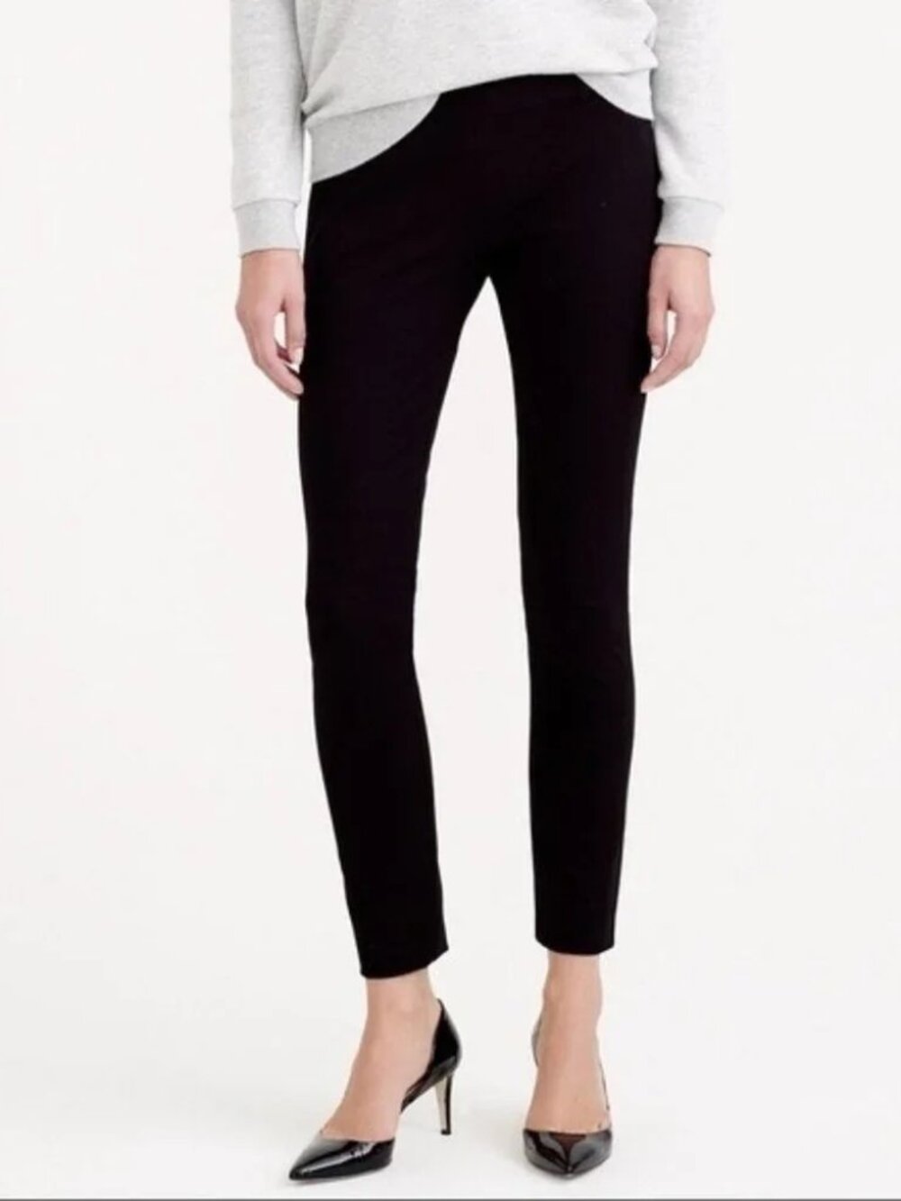 J.Crew Minnie Black Cropped Pants Size 00